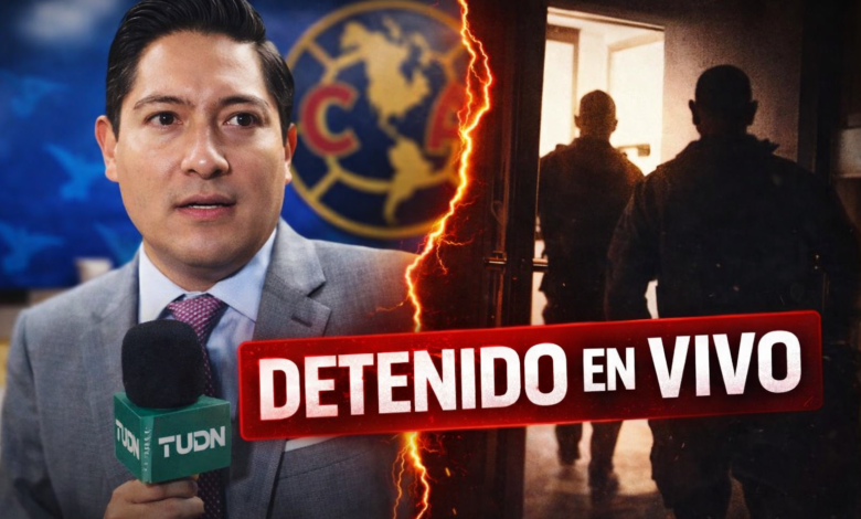 Julio Ibáñez reportero de TUDN detenido en Sudáfrica durante transmisión en vivo